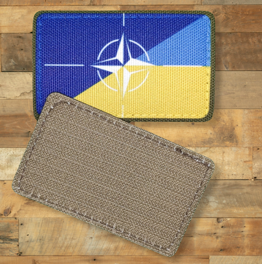 Ukraine Collectible Military Patch - NATO