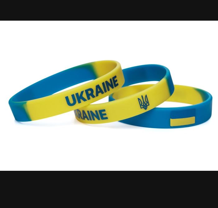 Show your Support with a Ukraine Wristband