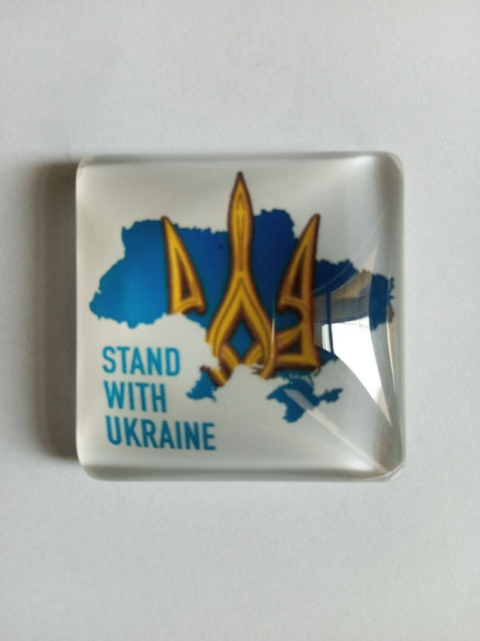 Stand with Ukraine 2 Collectible Magnet